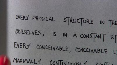 Every physical structure in the universe including ourselves - Bickford Shmeckler's Cool Ideas