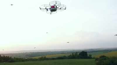 Every single drone just sends
out some info about itself, - Cyberwar