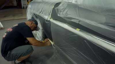 Every single piece
has to be taped up
really nice. - Shorty's Dream Shop
