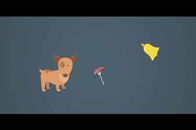 Every time he
would feed the dog, - Stressed