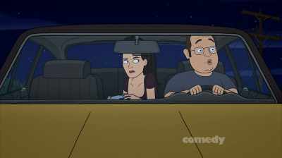 Every time we hit a bump,
it jams up my whoozits. - Corner Gas Animated