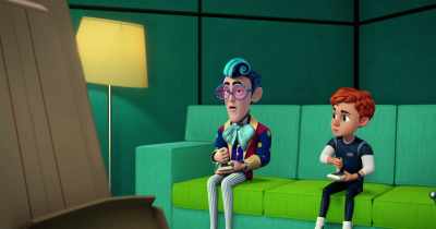 Every time I try to talk to her,
she pushes me away. - Spy Kids: Mission Critical
