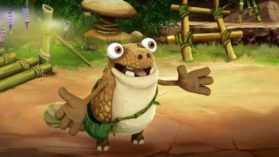 Every time you shake your tail,
you'll roar like Giganto! - Gigantosaurus