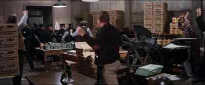Everybody against the wall. - Robin and the 7 Hoods