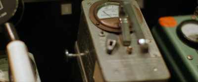 -Everybody had Geiger counters.
-[Geiger counter clicking] - Downwind