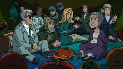 Everybody got put
into the monster's mouth, - Happy Halloween, Scooby-Doo!