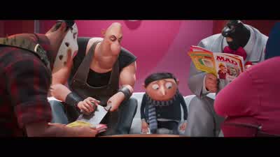Everybody here for the interview? - Minions: The Rise of Gru