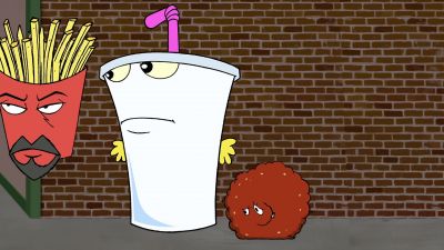 Everybody make out and kiss hard Like you mean it - Aqua Teen Hunger Force Colon Movie Film for Theaters