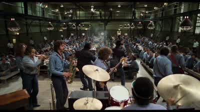 Everybody on the whole cell blockwas dancing to the jailhouse rock - The Blues Brothers