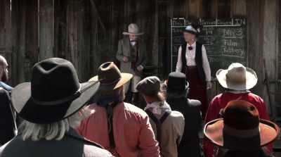 Everybody, please
take your places, now. - Bill Tilghman and the Outlaws