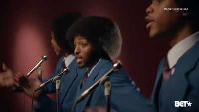 ♪ Everybody, shake a
hand, shake a hand ♪ - American Soul