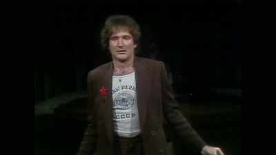Everybody, shake from side
to side, come on, now. - Robin Williams: Come Inside My Mind