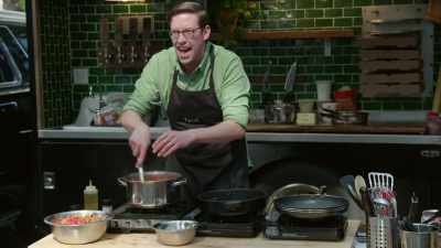 Everybody should be panting
and huffin' and puffin', - No Recipe Road Trip With the Try Guys