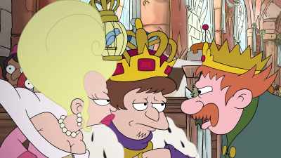 Everybody, sit down. [chuckles] - Disenchantment