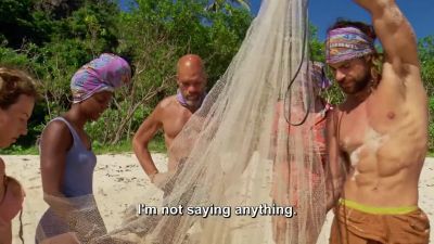 Everybody, take it easy on me.
I'm doing everything - Survivor