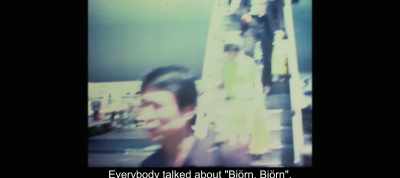 Everybody talked about "Björn, Björn". - The Most Beautiful Boy in the World