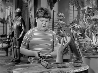 Everybody tries
to get in on the act. - The Addams Family