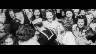 Everybody's parties,
screams, kisses, hugs. - The Titans That Built America