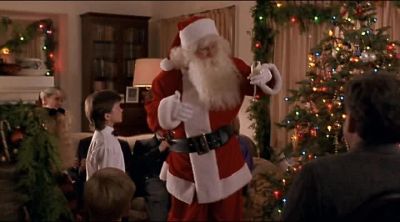 Everyone come on Santa doesn't drink champagne - The Ref