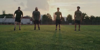 Everyone down feet crossed, head up.Ready. - Monster Factory