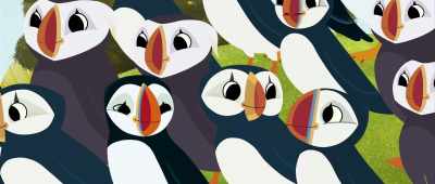 Everyone! Everyone!
Thank you all for coming. - Puffin Rock and the New Friends