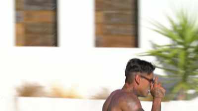 "Everyone, get in the pool,
just cheer Terry." - Love Island