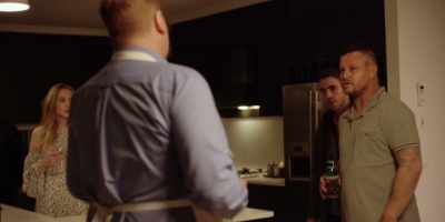 Everyone, this is Beau.
Go on, tell him. - Romper Stomper