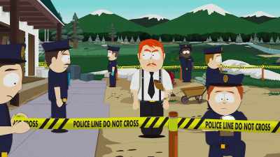 Everyone keep this area clear. - South Park the Streaming Wars