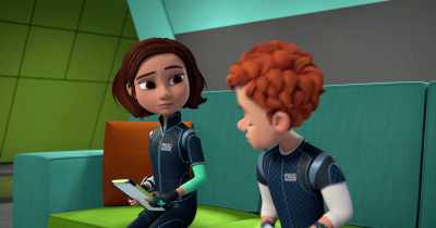 Everyone knows the key
to kicking butt is intimidation. - Spy Kids: Mission Critical