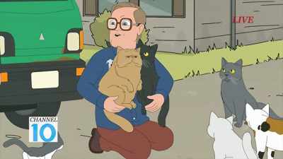 Everyone move back from the sinkhole!
This could all cave in! - Trailer Park Boys: The Animated Series