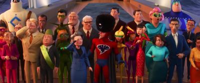 Everyone, we need to get
to the back of the ship. - Incredibles 2