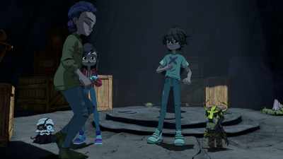 Everyone okay? - Curses!