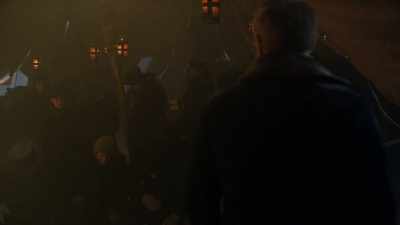 -Everyone on their knees, right now!
-On your knees! - The Terror