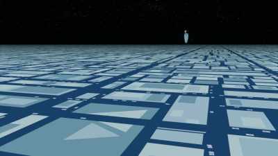 Everyone on this
world has width and length, - Cosmos: Possible Worlds