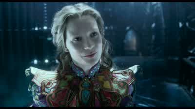 Everyone parts with everything eventually my dear - Alice Through the Looking Glass