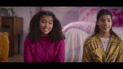 Everyone was staring at us.
We just sat there, feeling them stare. - The Baby-Sitters Club