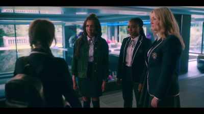 Everyone swapping clothes, supporting
Sam. It made Bannerman look good. - Rebel Cheer Squad: A Get Even Series