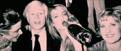 Everyone taking cocaine.
That was so boring. - Andy Warhol's America
