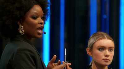 Everyone has that in their makeup kit.
Go to a pound store and pick it up. - Glow Up: Britain's Next Make-Up Star