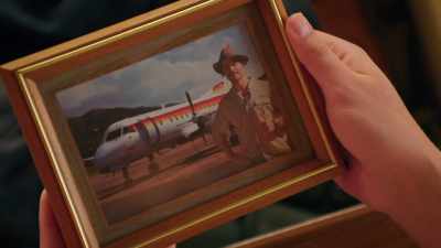 Everyone thinks
his plane crashed in the storm - Rock Island Mysteries