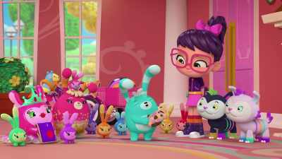 Everyone worked so hard
to make Bozzly happy. - Abby Hatcher