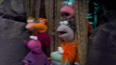 -Everyone's looking for the Bizzle.
-Have you seen it? - Fraggle Rock: Back to the Rock