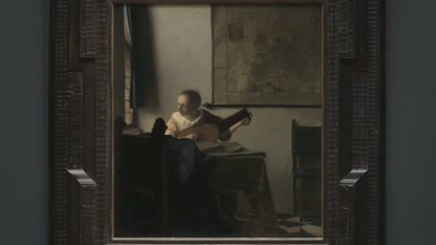Everything is balanced by a diffused
moment of private contemplation. - Vermeer: The Greatest Exhibition