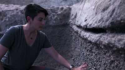 Everything beneath
this layer is pumice, - Pompeii: Secrets of the Dead