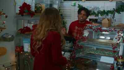 -Everything we have is here,
but, uh, - A Novel Christmas