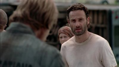 Everything in order, English? - The Walking Dead