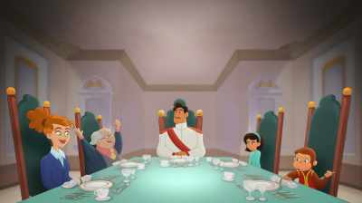 Everything is in order
for tomorrow, - Curious George: Royal Monkey
