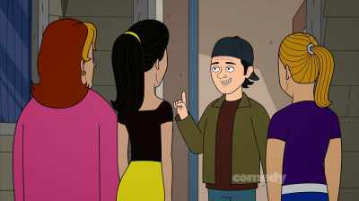 Everything is ready for
the big party... inside. - Corner Gas Animated