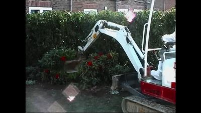 'Everything ready?' 'Just the way you want it, Frank.' - Landscapers