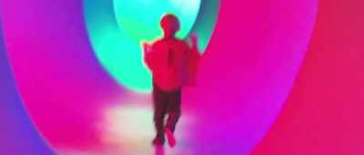 Everything is red!
[laughs] - The Reason I Jump